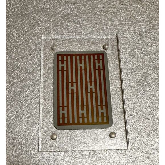 Hermes 6 Of Diamonds Mini Card With Display Case - Picture 1 of 2